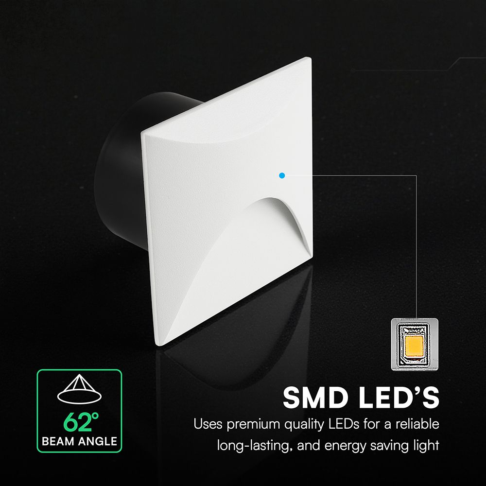 3W LED Lumină pentru Treaptă 3000K - imagine 5
