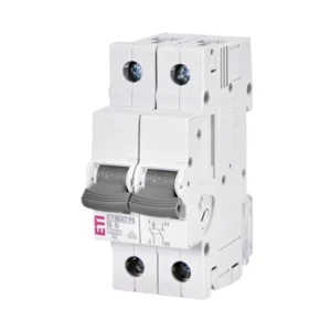 Siguranță automată AC 1P+N 6A B 10kA ETIMAT P6 ETI