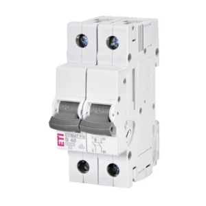 Siguranță automată AC 1p+N 40A B 10kA ETIMAT P10 ETI
