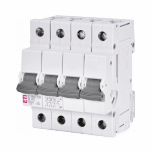 Siguranta automata AC ETIMAT P10, 3P+N 10 kA, B40, ETI