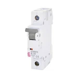 Siguranță automată AC 1P 10A B 6kA ETIMAT 6 ETI
