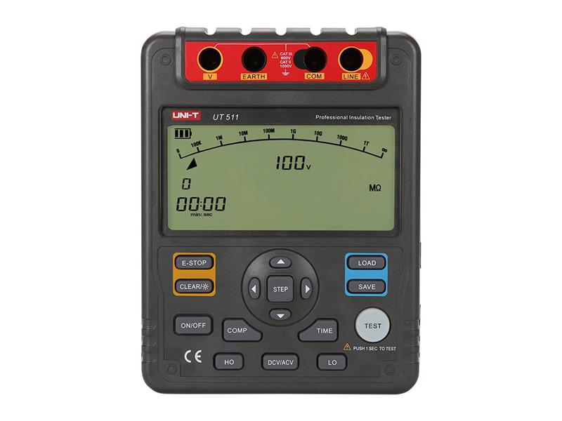 Tester de rezistență la izolație UNI-T UT511
