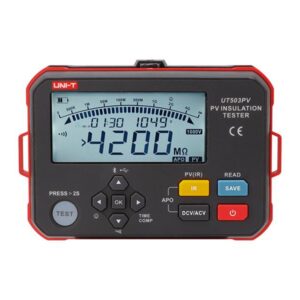 Tester de rezistență a izolației UNI-T UT503PV