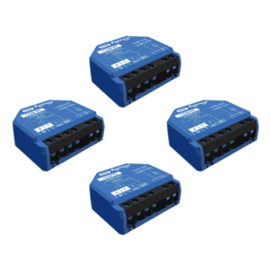 Shelly 1 Gen3, Set 4 Relee Smart Wi-Fi cu Contact Uscat, 16A