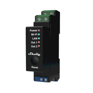 Shelly Pro 2PM v.1, Releu Smart Profesional 2 Canale, DIN, LAN + Wi-Fi