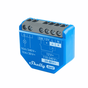 Shelly 1 Gen4, Releu Smart Wi-Fi cu Contact Uscat, 16A