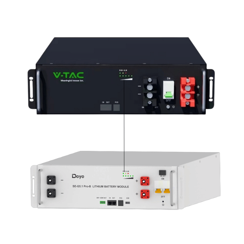 Acumulator LiFePo4 5.12kWh VT-51201-B, V-TAC
