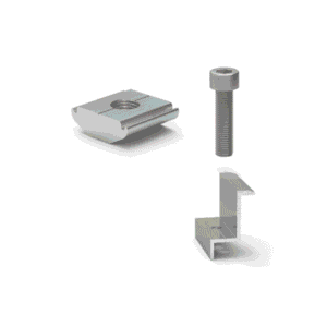 Clema capat panouri fotovoltaice 30mm pentru Profil Tip C