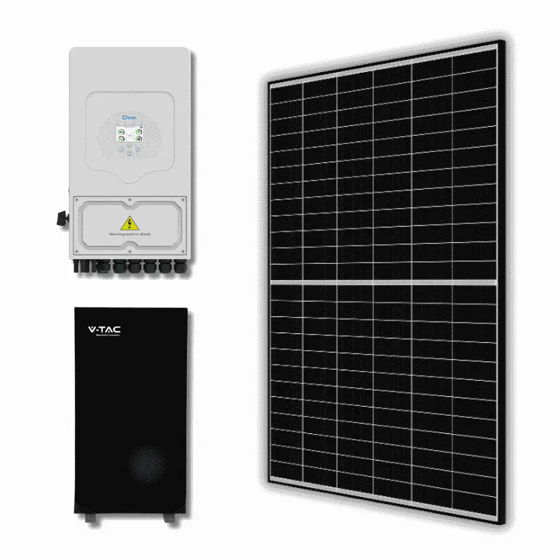 Invertor 6kW + Acumulator 5.12kWh + Panouri 5.4-5.58kWp